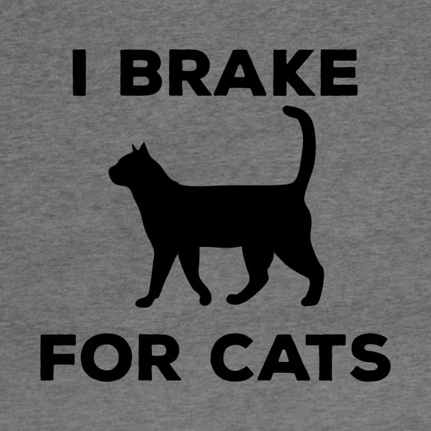 I Brake For Cats by Sabahmd